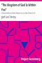 [Gutenberg 4602] • The Kingdom of God Is Within You / Christianity Not as a Mystic Religion but as a New Theory of Life 1